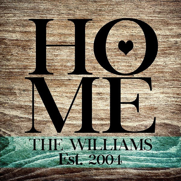 Personalized Home Premium Canvas