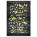 O Holy Night Premium Christmas Canvas