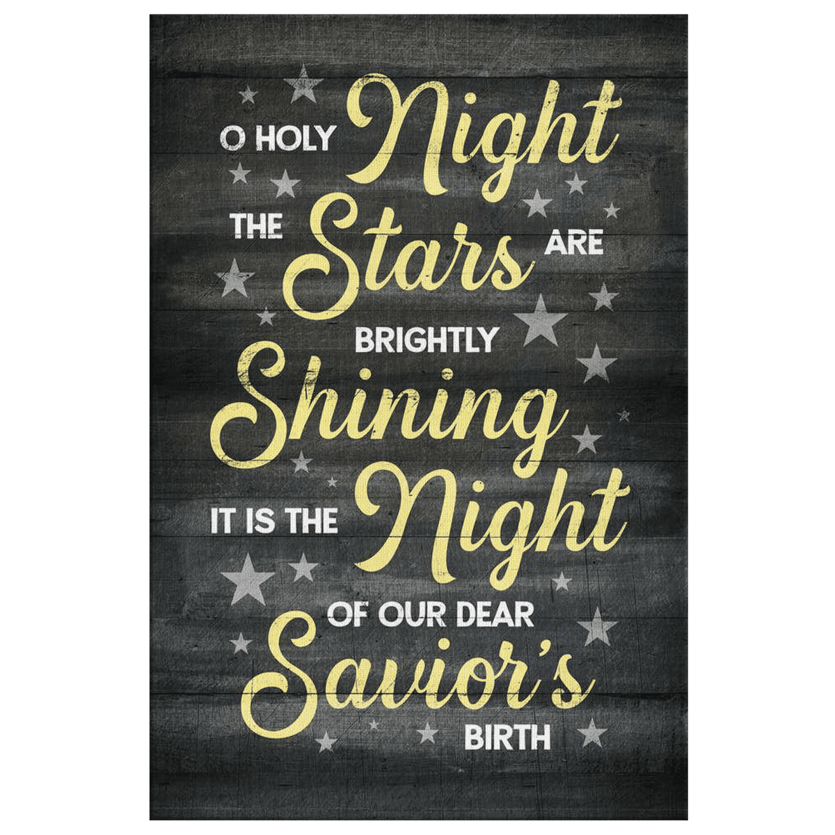 O Holy Night Premium Christmas Canvas