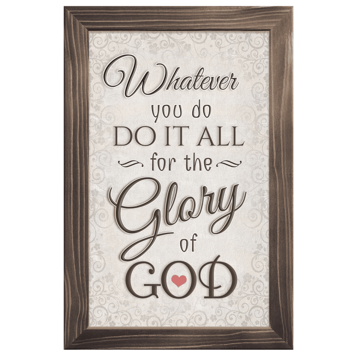 Do It All For The Glory Of God Premium Canvas v2