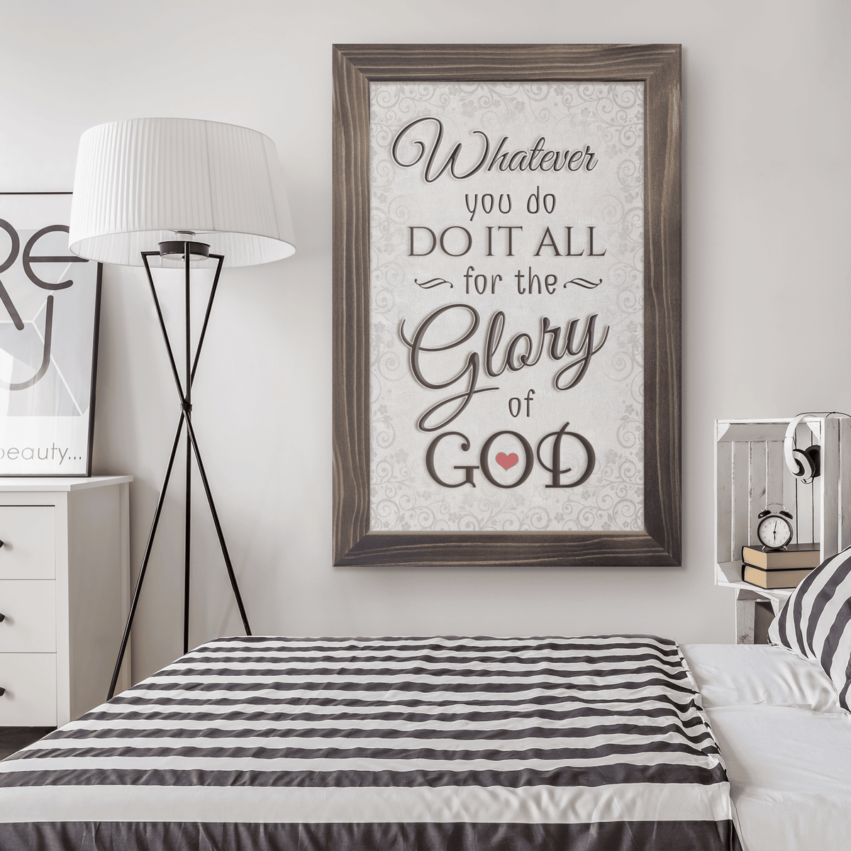 Do It All For The Glory Of God Premium Canvas v2