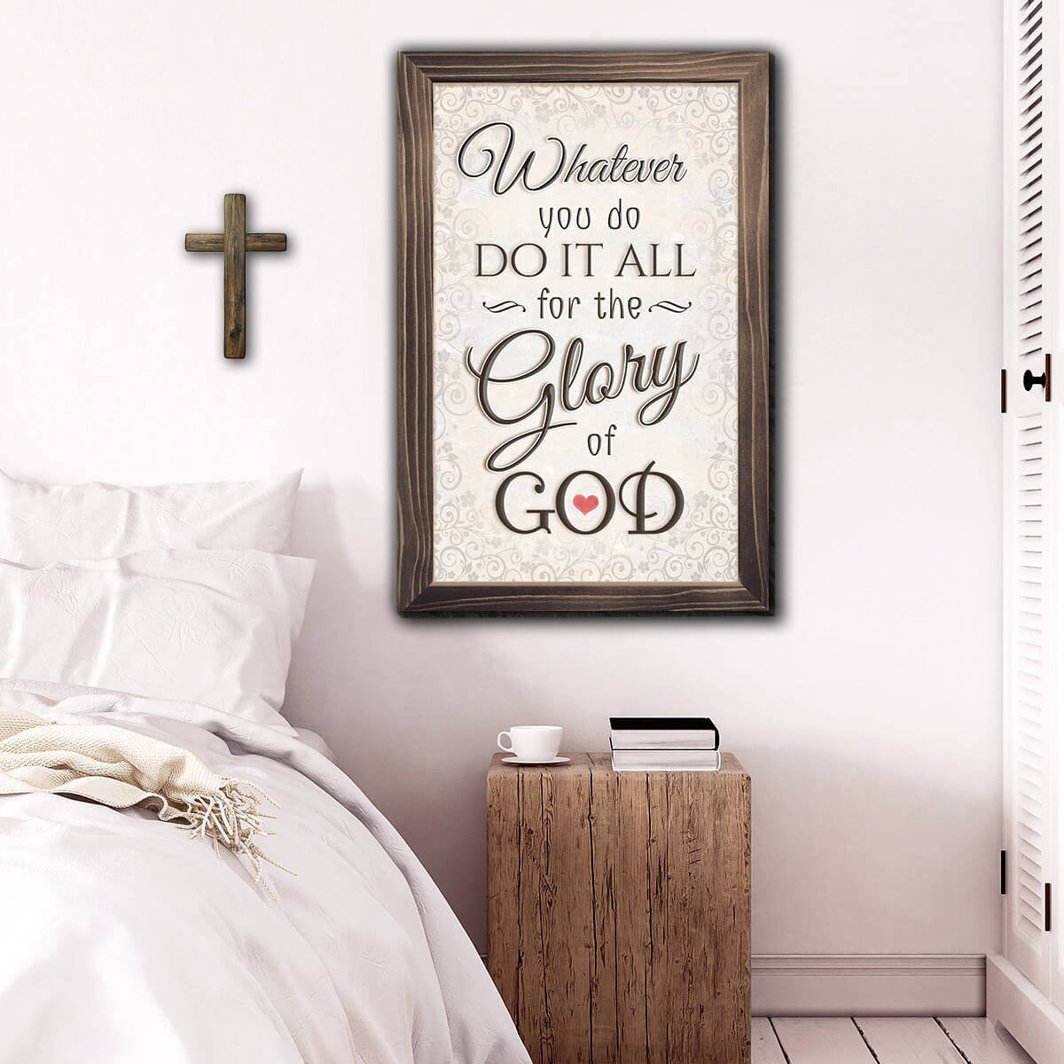 Do It All For The Glory Of God Premium Canvas v2