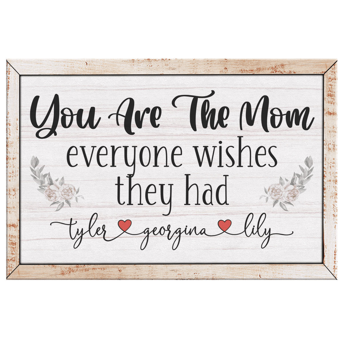 Personalized You Are The Mom Everyone Wishes They Had Premium Canvas