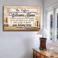 Personalized Welcome Home - You Belong Here Premium Canvas