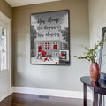 New Home, New Beginning, New Memories Premium Canvas