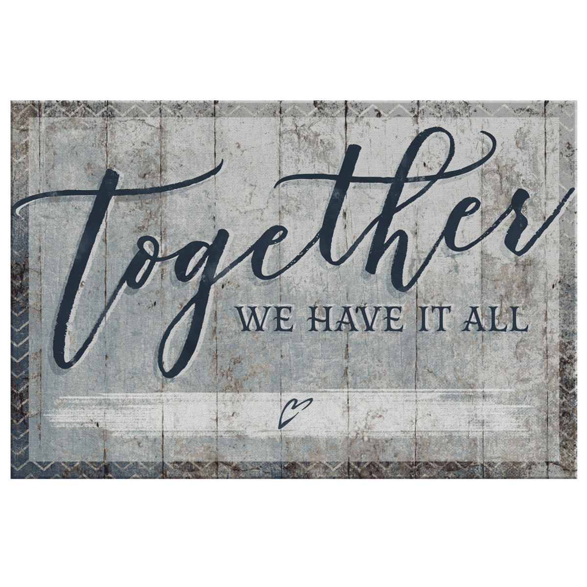 Personalized Together We Have It All Premium Canvas