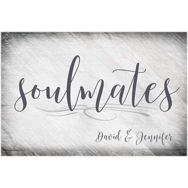 Personalized Soulmates Premium Canvas