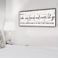 Take My Hand And Never Let Go Premium Panoramic Canvas