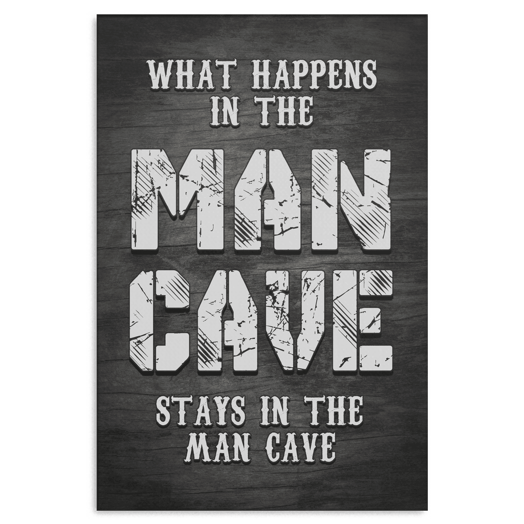 Man Cave Premium Canvas