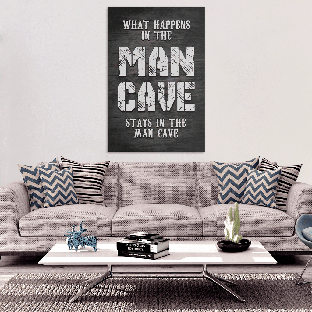Man Cave Premium Canvas