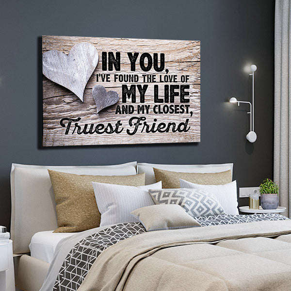 Love of My Life Premium Canvas