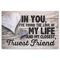 Love of My Life Premium Canvas