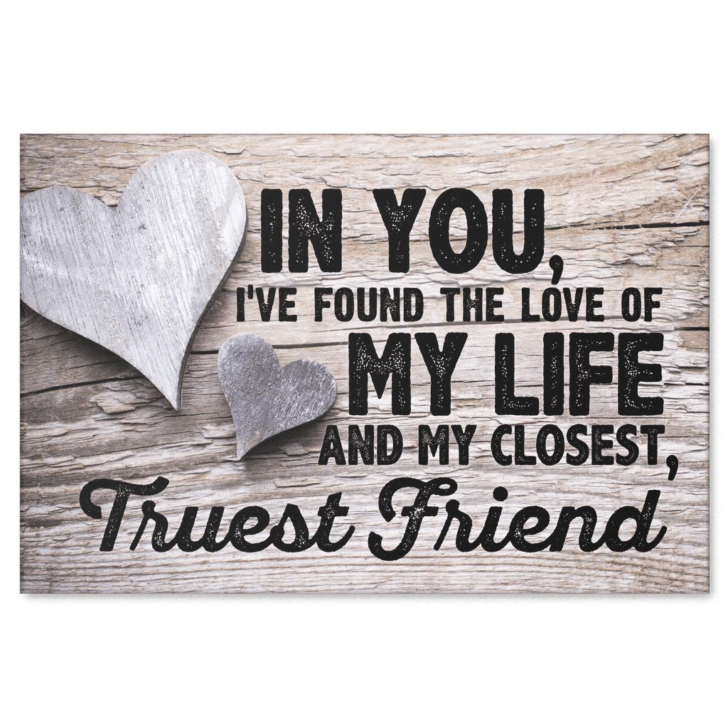 Love of My Life Premium Canvas