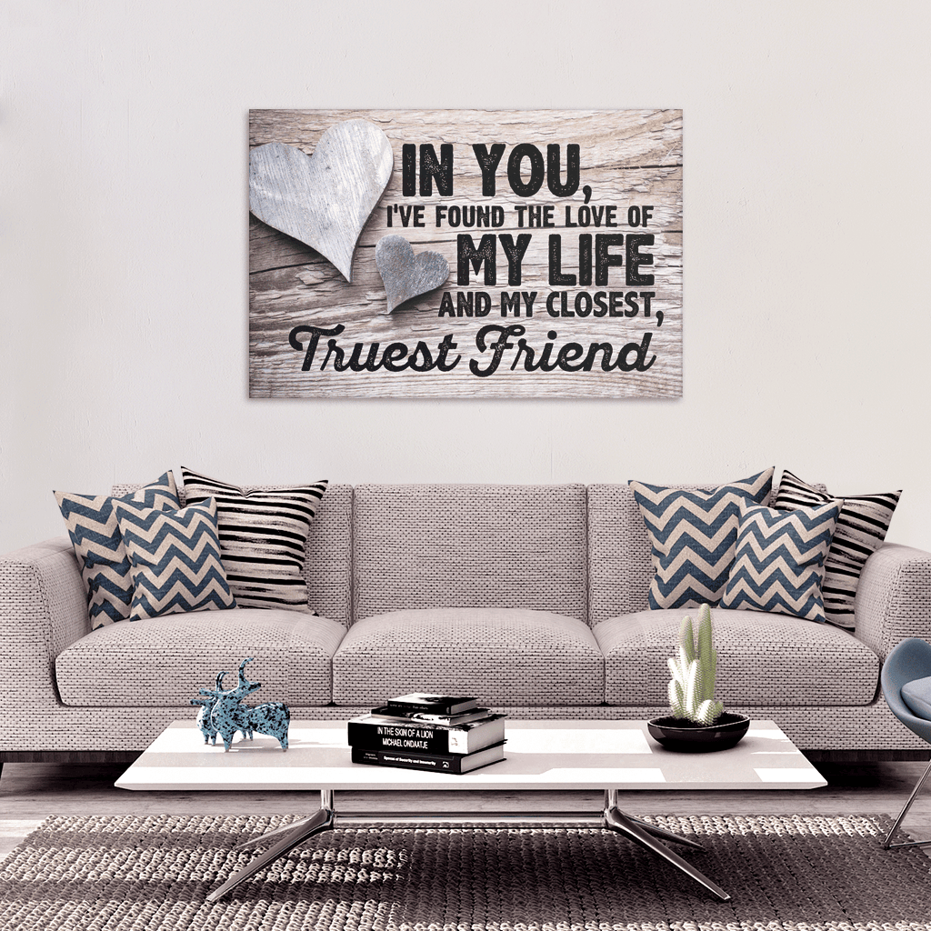 Love of My Life Premium Canvas