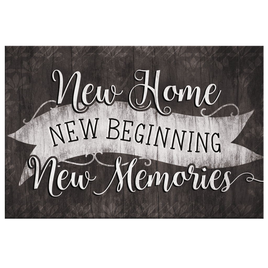 New Home, New Beginning Premium Canvas