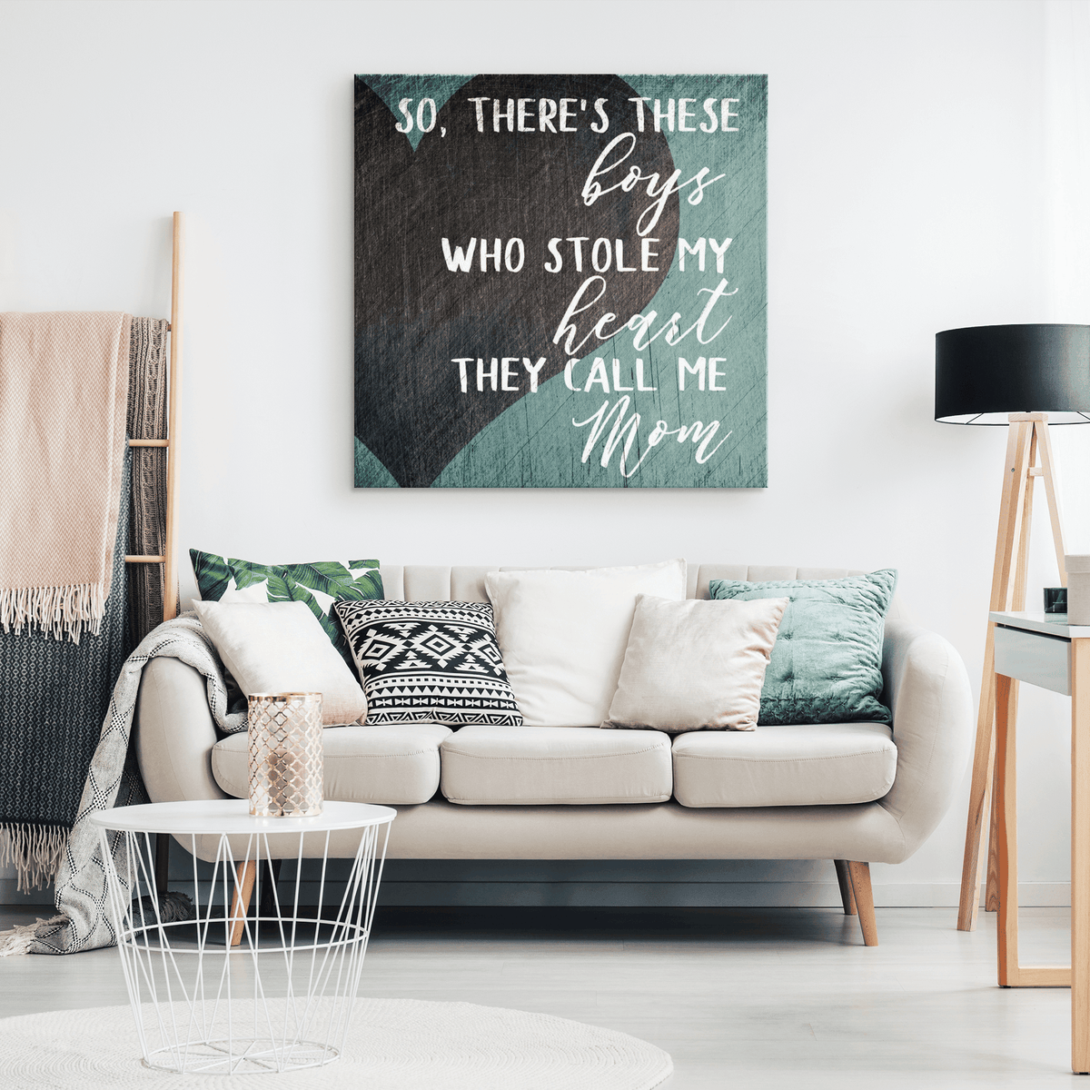 These Boys Who Stole My Heart Premium Canvas