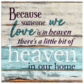 Personalized Someone We Love is in Heaven Premium Canvas