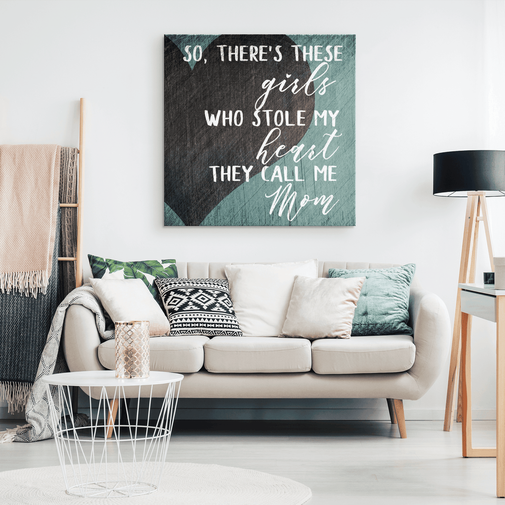 These Girls Who Stole My Heart Premium Canvas