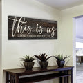 Personalized This Is Us Premium Panoramic Canvas