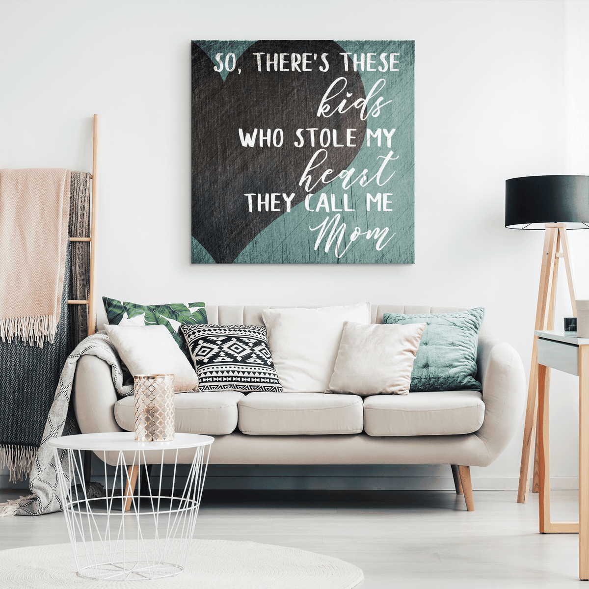 These Kids Who Stole My Heart Premium Canvas