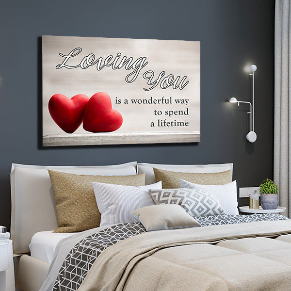 Loving You Premium Canvas
