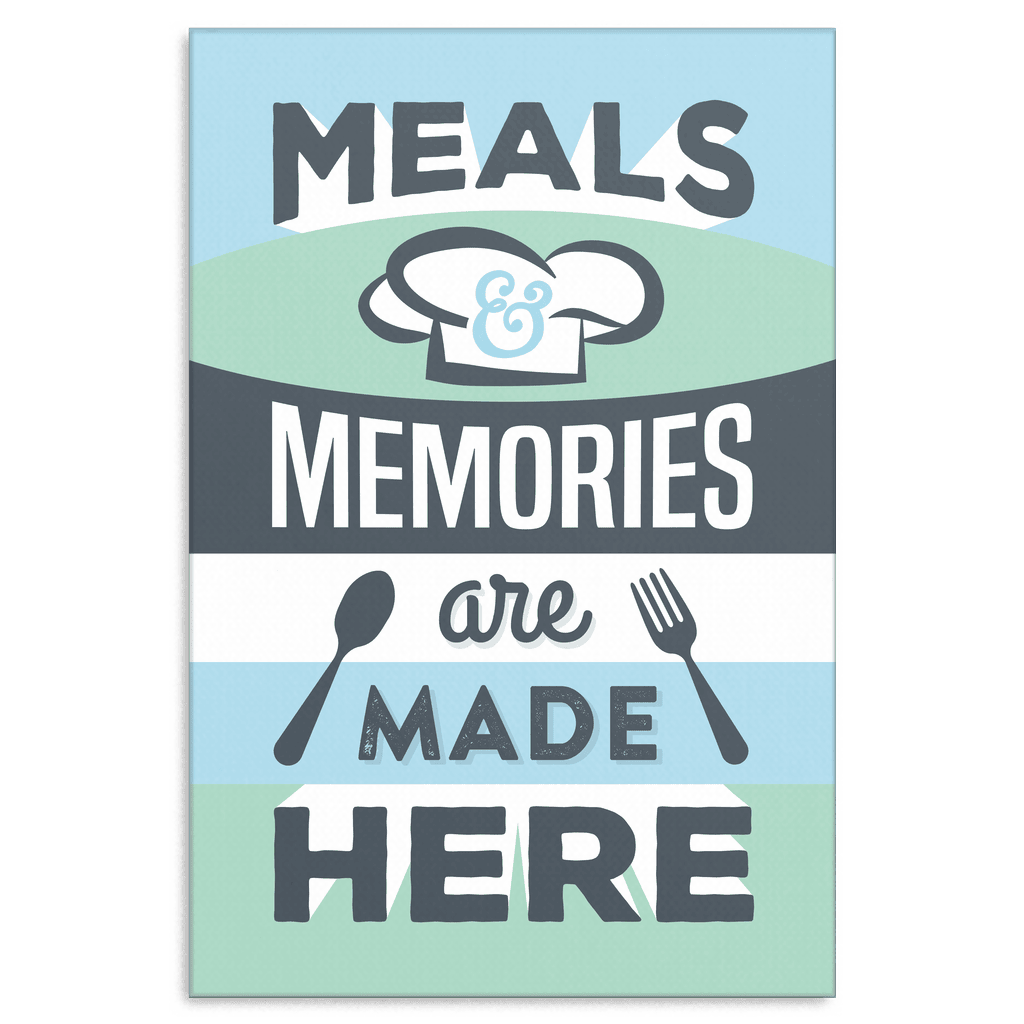 Meals & Memories Premium Canvas
