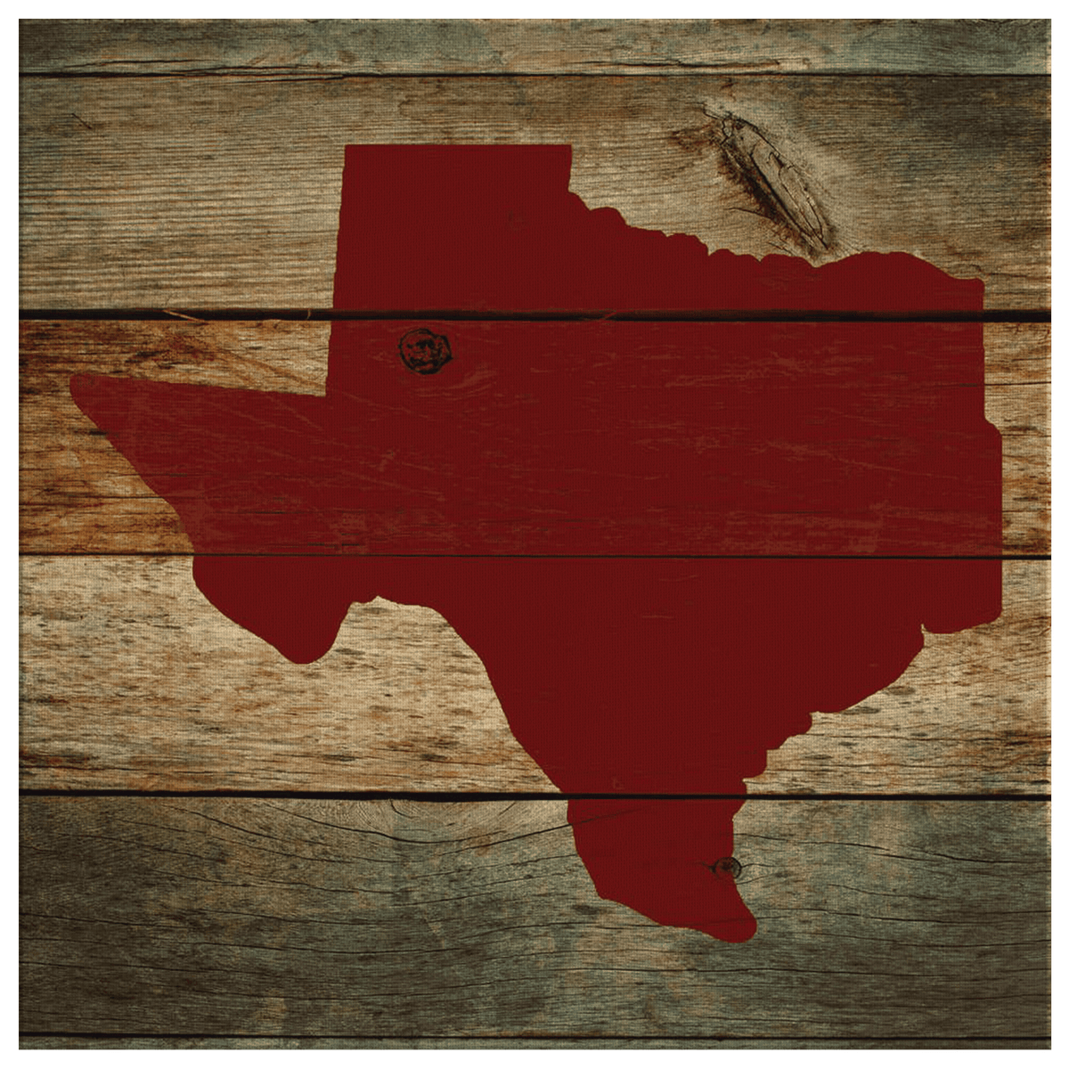 Personalized Texas Family Name Premium Canvas