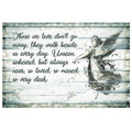 Personalized Those We Love Dont Go Away Premium Memorial Canvas