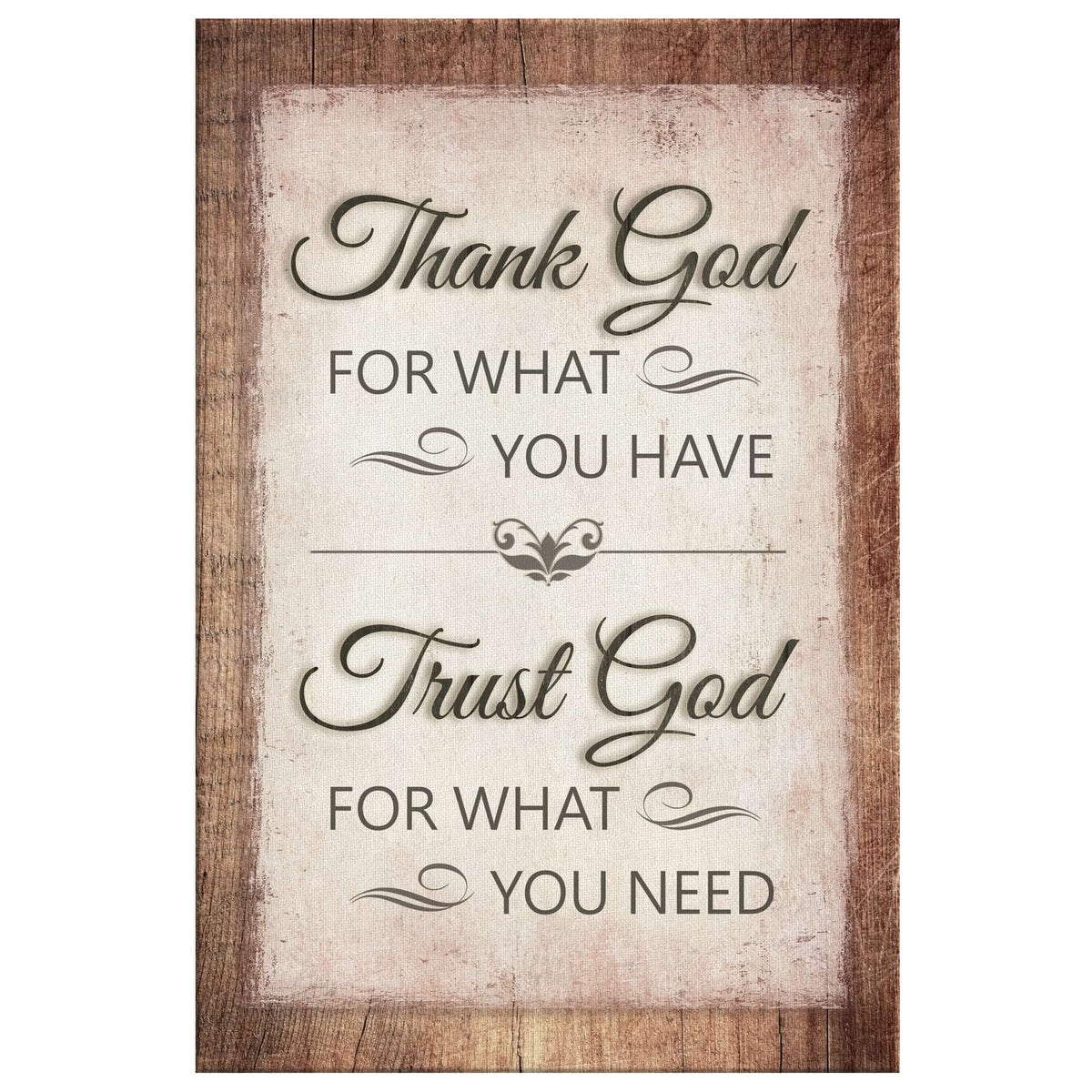 Thank God For What You Have Premium Canvas v2