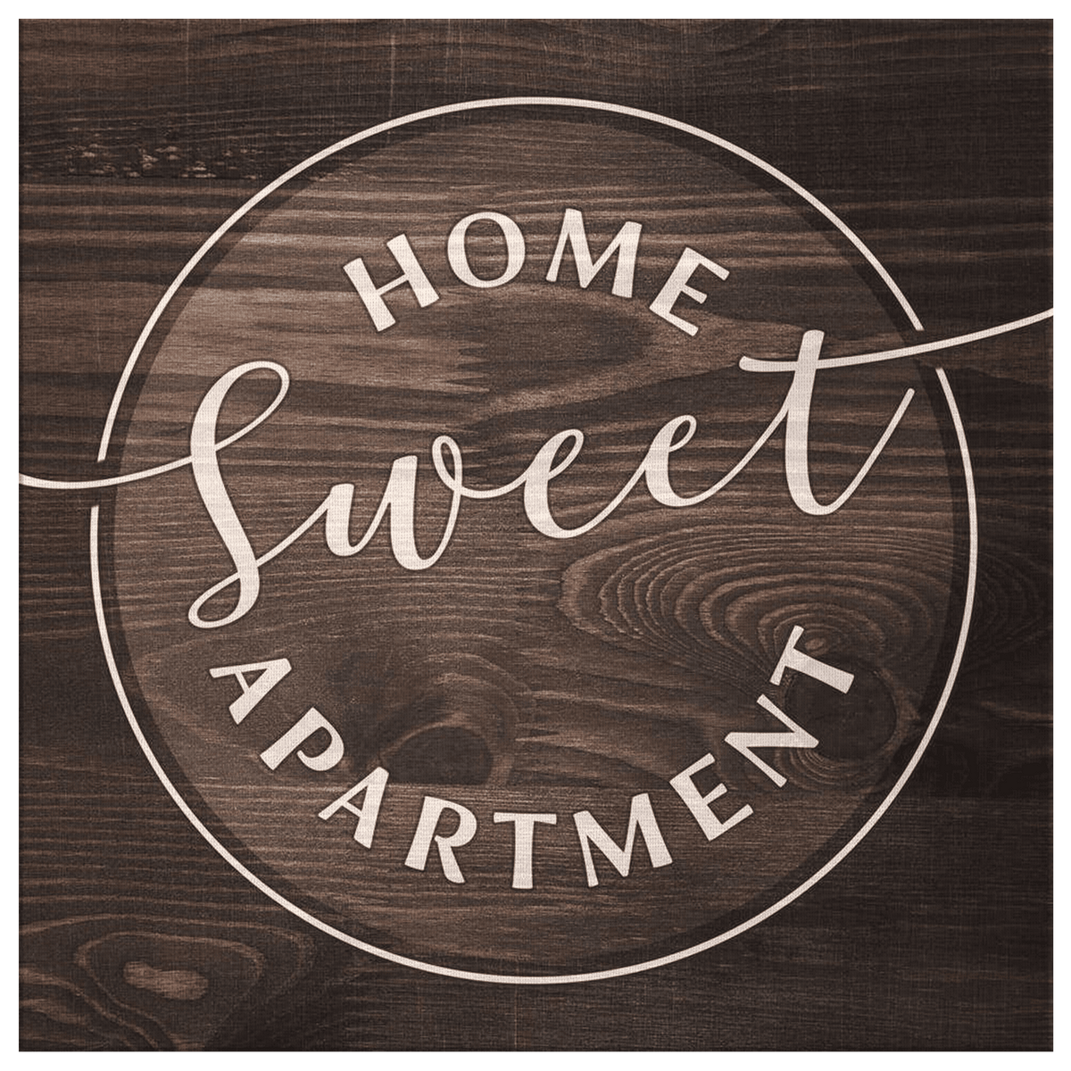 Home Sweet Apartment Premium Canvas