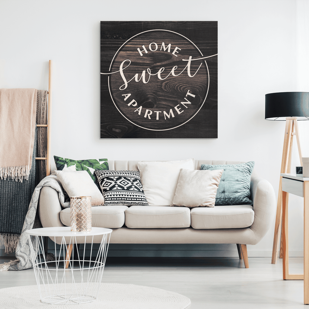 Home Sweet Apartment Premium Canvas