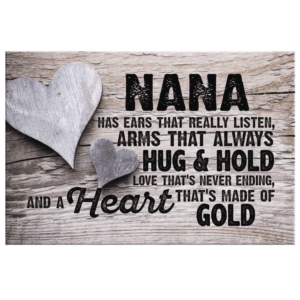 Nana Has... Premium Canvas