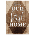 Personalized Our First Home Premium Canvas