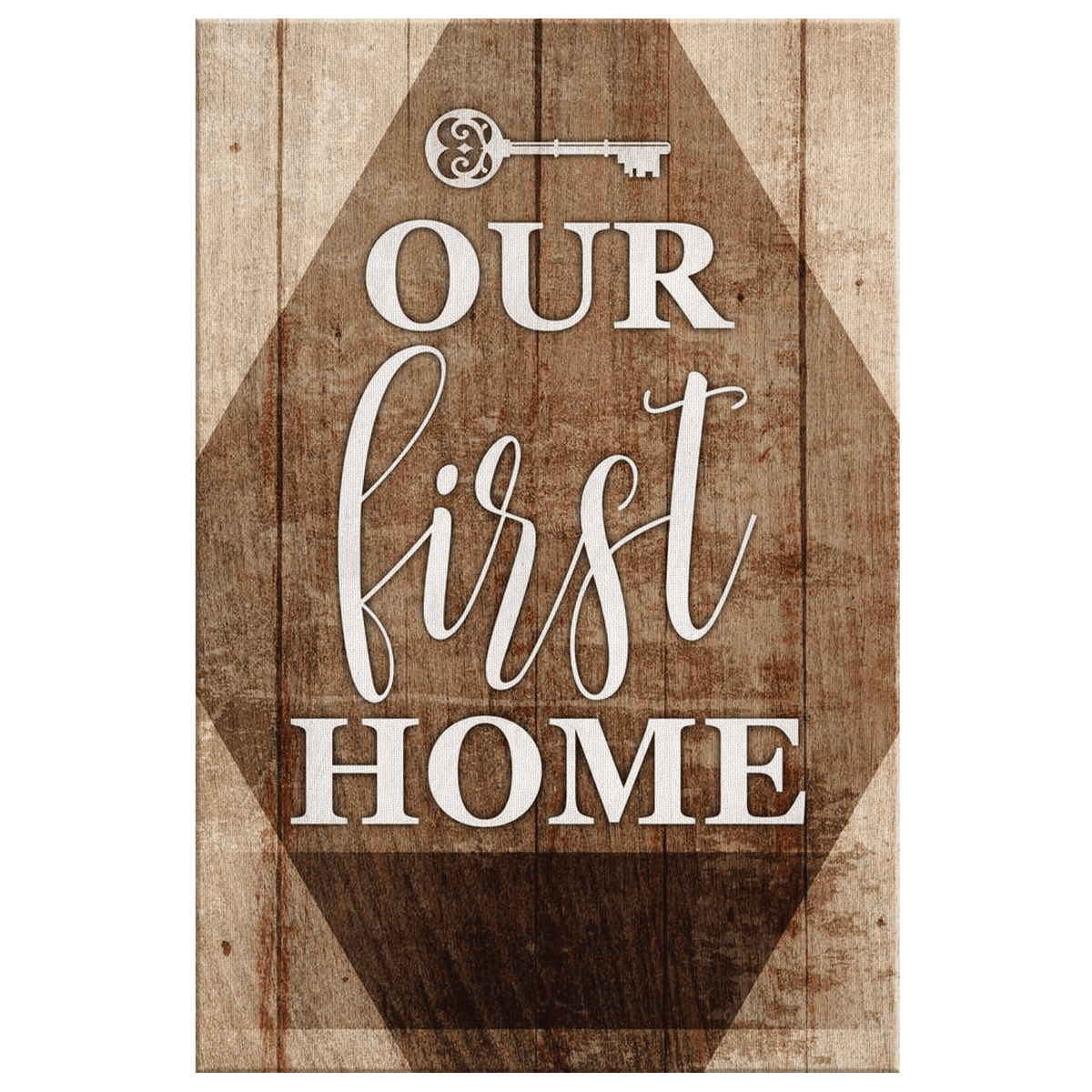 Personalized Our First Home Premium Canvas
