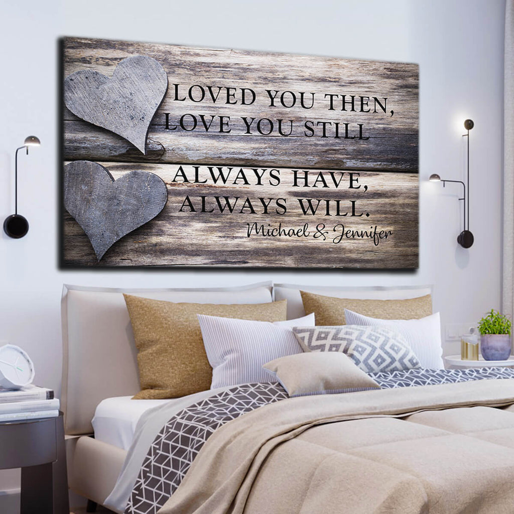 Personalized Loved You Always Premium Canvas