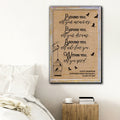 Personalized Inspirational Graduation Gift Premium Canvas