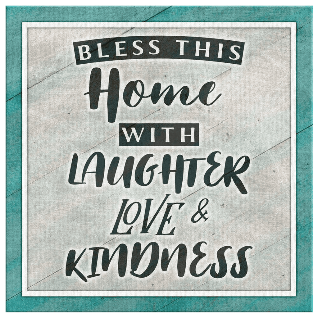 Bless This Home Premium Canvas