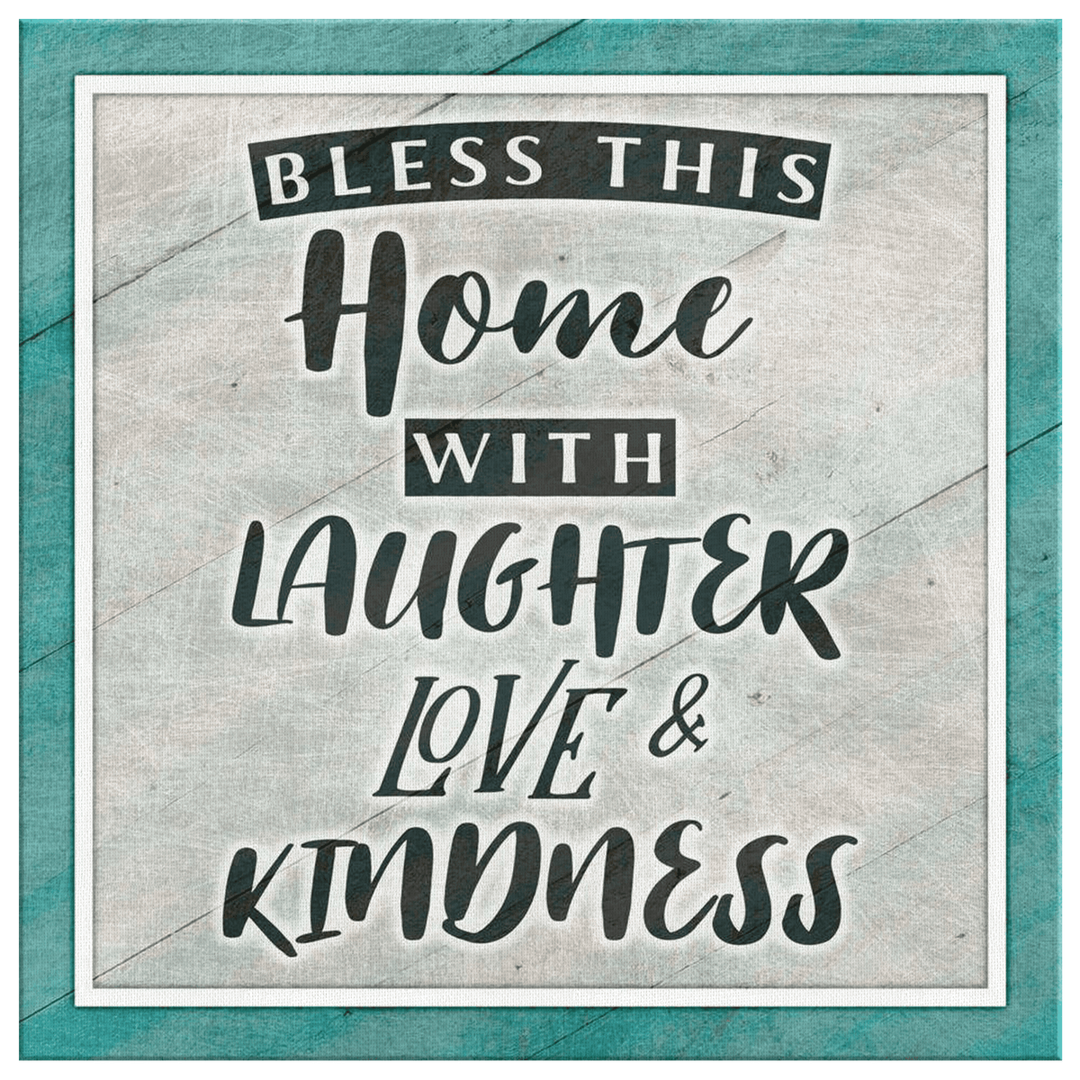 Bless This Home Premium Canvas