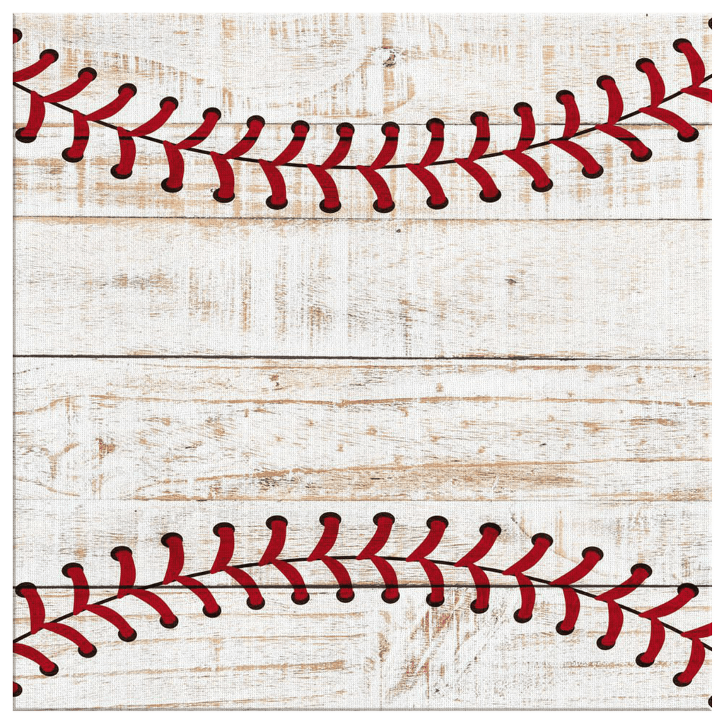 Personalized Baseball Name Premium Canvas