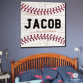 Personalized Baseball Name Premium Canvas
