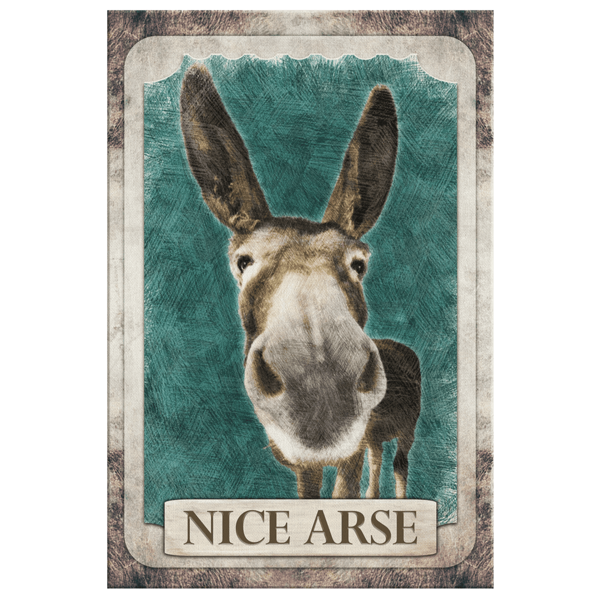Nice Arse Bathroom Premium Canvas