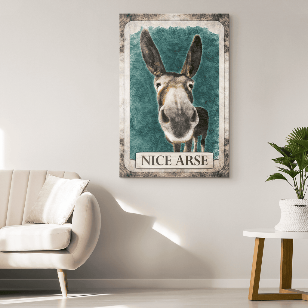 Nice Arse Bathroom Premium Canvas