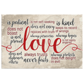 Love Is Patient ... Love Is Kind Premium Canvas