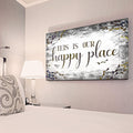 This is Our Happy Place Premium Canvas