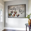 Personalized Family - Crazy...Love With Photos Premium Canvas