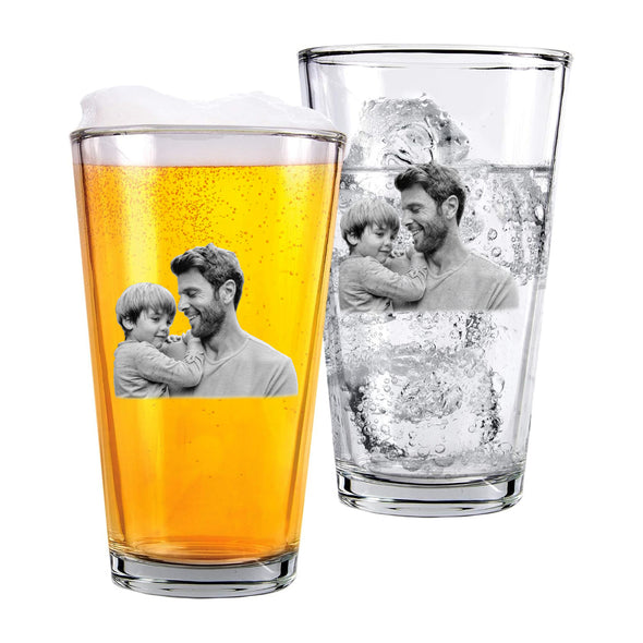 Personalized The Dadalorian Beer Glass - Gift For Father's Day, Birthday