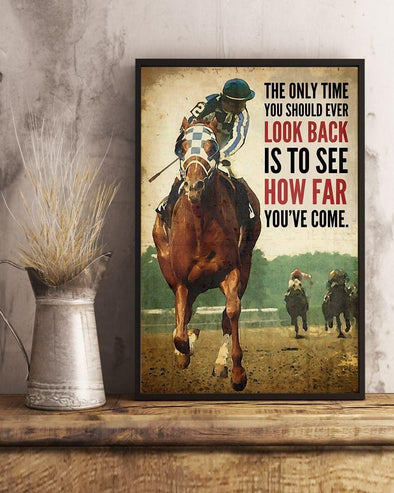 Secretariat Horse Racing Canvas Wall Art Prints